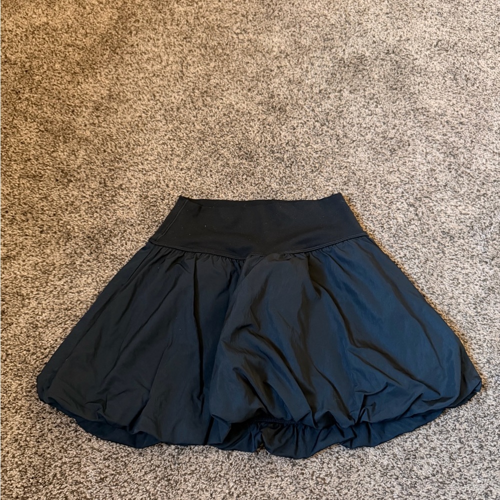 Aerie Black Bubble Hem Skirt - Women